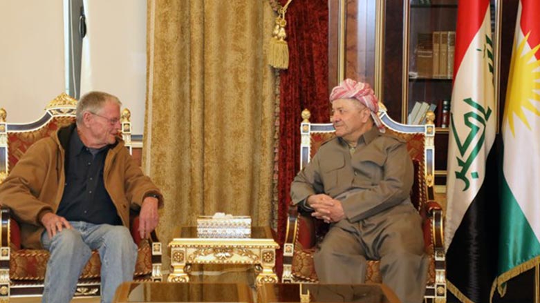 دیدار پریزدنت بارزانی با هیئتی از کنگره‌ی آمریکا